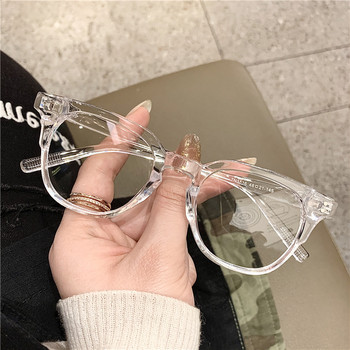 Μεγάλο τετράγωνο σκελετό απλά γυαλιά 1 τμχ Fashion Trendy Anti-blue Ray γυαλιά Κορεατικά Oversize Unisex γυαλιά γυαλιά αξεσουάρ