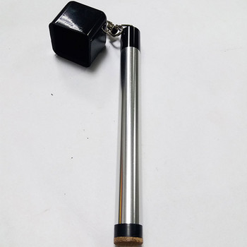 Джобен инструмент за подготовка на накрайника за щека за билярд с тебеширена капачка и конус на накрайника Еластична тебеширена капачка, подходяща за различни спецификации на тебешир