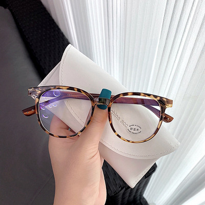 TR90 Optiniai akiniai Rėmas Moteriški Mada Anti Blue Light Akiniai Vyriški Kompiuteriniai akiniai Retro medienos grūdėtumo kojos kvadratiniai akiniai