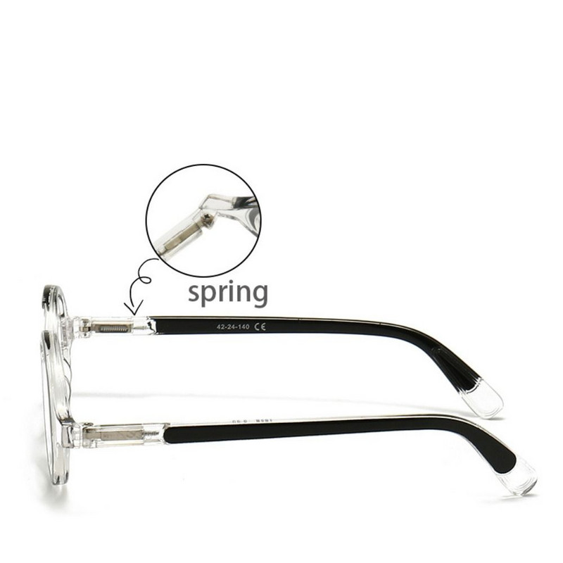 Anti-Blue Light szemüvegek nőknek Férfi Könnyű Optikai Szemüveg Divat Klasszikus Kerek Keret Kék Fényt Blokkoló Szemüvegek