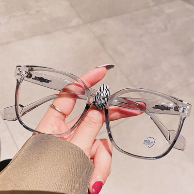 Anti-Blue Light Akiniai Moteriški Vyriški Dideli optiniai rėmeliai Akių apsauga Itin lengvi akiniai Biuro kompiuterio akiniai