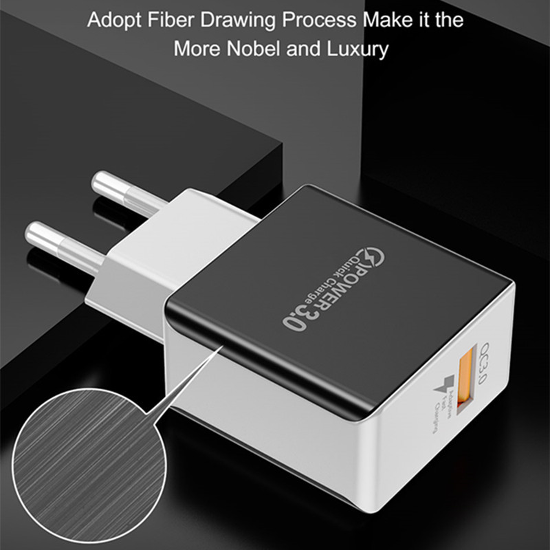 18 W QC3.0 greitai prisitaikantis adapteris, skirtas Samsung A33 A32 Motorola G71 G51 5G G10 Realme 8 7 Pro telefono įkroviklis USB tipo C įkrovimo laidas