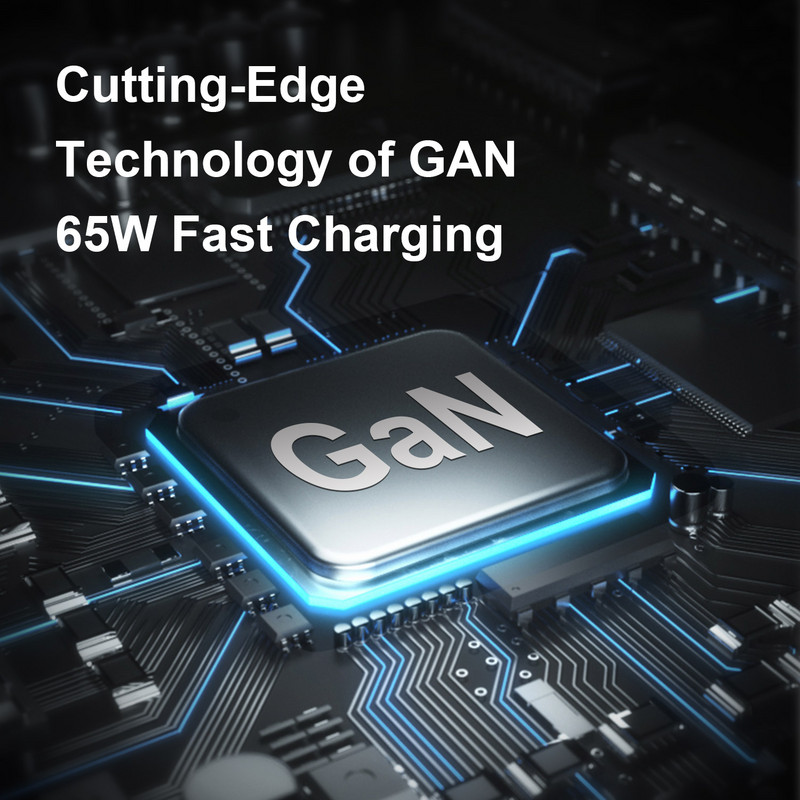 USLION 65W GaN įkroviklis Australijos standartinis kištukas greito įkrovimo planšetinis kompiuteris nešiojamasis kompiuteris C tipo USB greitas įkroviklis mobiliojo telefono įkroviklis Travel