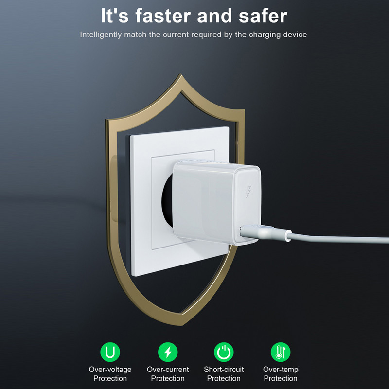 Încărcător de încărcare rapidă 18W Încărcător USB Încărcare rapidă 3.0 pentru iPhone 14 Xiaomi 13 Oneplus10 Samsung Încărcător pentru telefon mobil Adaptor de perete