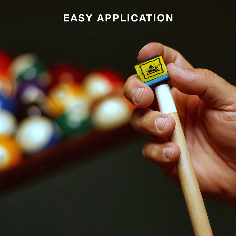 12vnt/Box snukerio kreida Qiaoke milteliai biliardo mėlyna kreida biliardo stalui biliardo stulpai neslystantys biliardo snukerio priedai