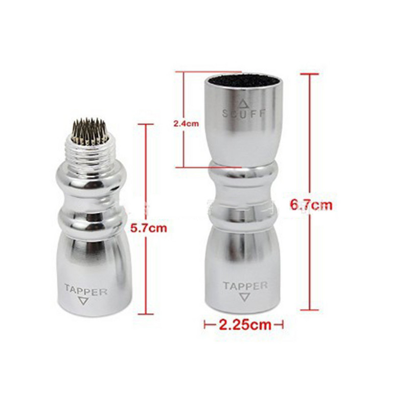 3 viename biliardo lazdos antgaliai Įrankiai Metalinis aliuminis Snukerio biliardo lazdos antgalio įrankis Biliardo lazdos priedai Formuoklis/Taper/aeratorius