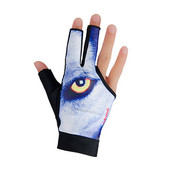 BOODUN kvėpuojančios minkštos neslystančios sportinės lazdos biliardo pulo kamuoliukų šaudyklės 3 pirštais aukštai elastingos pirštinės