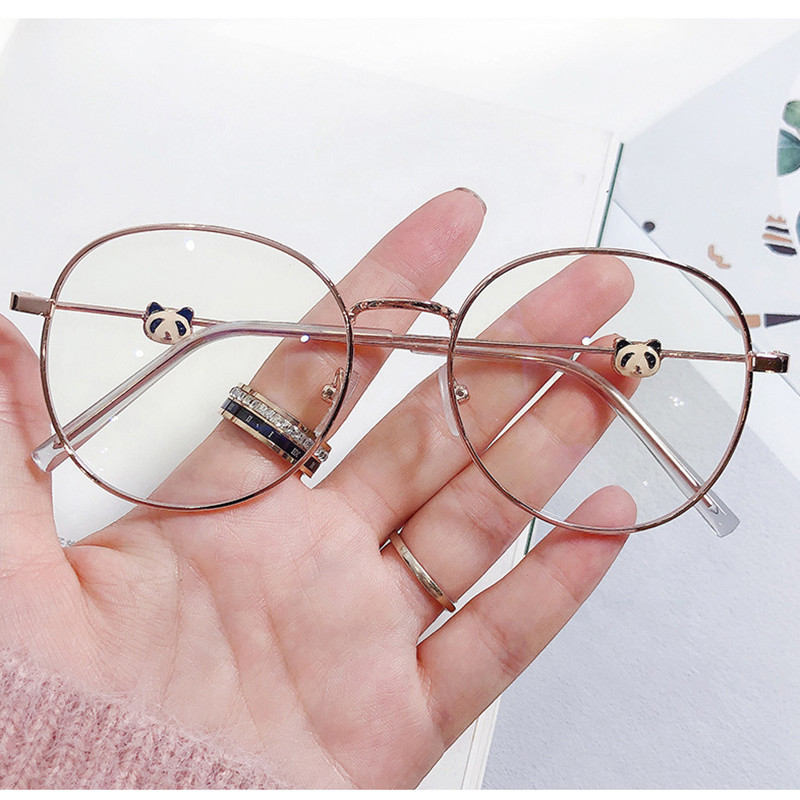 Γυναικεία γυαλιά mini Panda 1 τμχ Lovely Animal Blue Light Blocking Απλό γυαλιά Γυναικεία γυαλιά υπολογιστή Αντι-μπλε φως μαθητικά γυαλιά