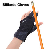 Γάντια μπιλιάρδου Open Finger Snooker Sport Breathable Antiskid Smooth Μαλακά φορητά επαναχρησιμοποιήσιμα αξεσουάρ προπόνησης