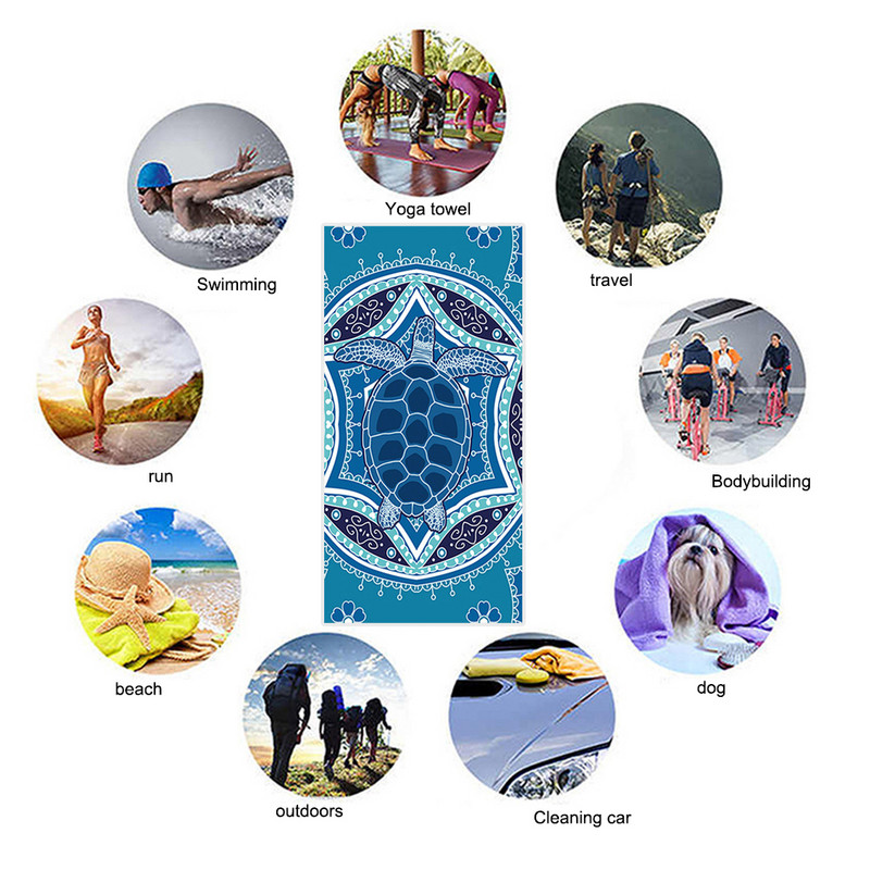 Greitai džiūstantys mikropluošto rankšluosčiai, skirti kelionėms, sportui, greitai džiūstantys, itin sugeriantys, itin minkšti bėgimo treniruoklių salės paplūdimio plaukimo jogos rankšluosčiai