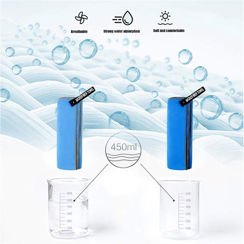 Πετσέτα γρήγορου στεγνώματος Χέρι προσώπου από μικροΐνες εξαιρετικά απαλή πετσέτα θαλάσσης σούπερ απορροφητικό μπάνιου γυμναστικής