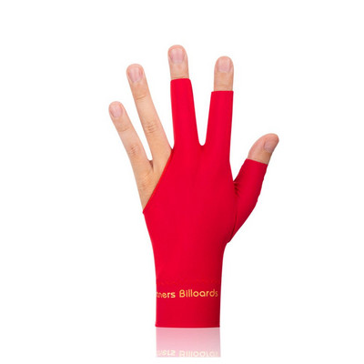 Slip Kairės rankos Biliardo Priedai Biliardo Pirštinės Pirštinės su atskirais pirštais Trijų pirštų pirštinės Biliardo Pirštinės