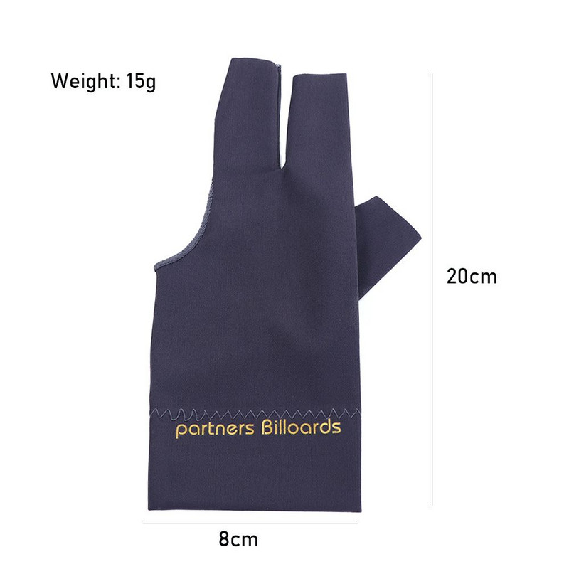 Slip Kairės rankos Biliardo Priedai Biliardo Pirštinės Pirštinės su atskirais pirštais Trijų pirštų pirštinės Biliardo Pirštinės