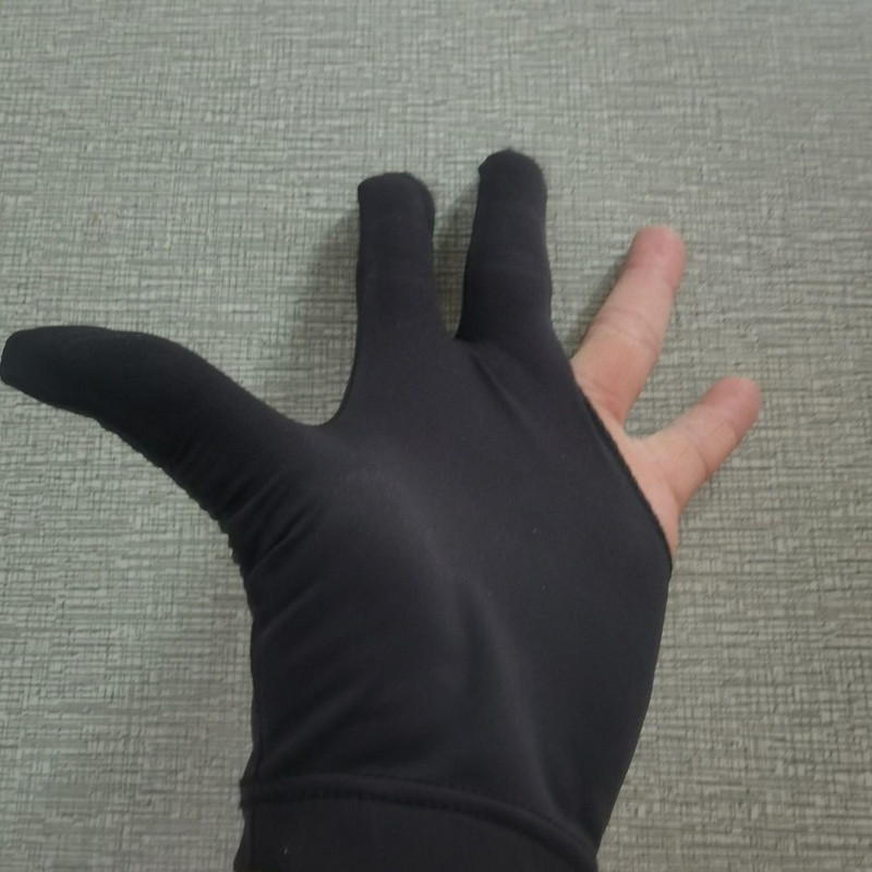 Billar Luva De Dedo Gamer Pool Sinuca Luvas Biliardo Profesijos Priedai Goleiro Pirštinės Guantes Minkštos Trijų Pirštų Gants
