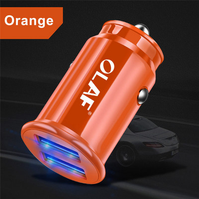 Încărcător de mașină Dual USB încărcare rapidă pentru Samsung S8 S9 S10 iPhone XS Max Xiaomi Huawei Mini Adaptor pentru încărcător de telefon mobil pentru mașină