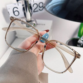 Anti-Blue Light Szemüvegek Női Férfi Túlméretes Optikai Keret Szemvédelem Ultra Könnyű Szemüvegek Irodai Számítógépes Szemüvegek