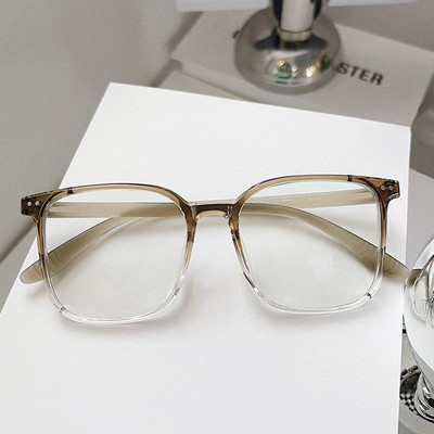 Anti-Blue Light Szemüvegek Női Férfi Túlméretes Optikai Keret Szemvédelem Ultra Könnyű Szemüvegek Irodai Számítógépes Szemüvegek