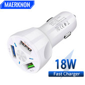 Punjač za auto 3.1A Brzo punjenje 18W Univerzalni punjač za mobitele USB adapter punjač Brzo punjenje za xiaomi iphone 12 pro max