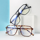2023 Unisex Blue Light Blocking Glasses Μοντέρνος σκελετός Vintage στυλ Γυαλιά Anti Eyestrain Διακοσμητικά γυαλιά