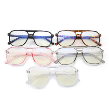 2023 Унисекс очила, блокиращи синя светлина, модни очила в ретро стил с рамка, декоративни очила против напрежение на очите