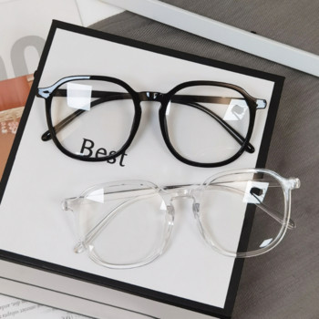 Модни прозрачни рамки за компютърни очила за мъже, жени, антисиня светлина, реколта, овална рамка, очила за оптични очила