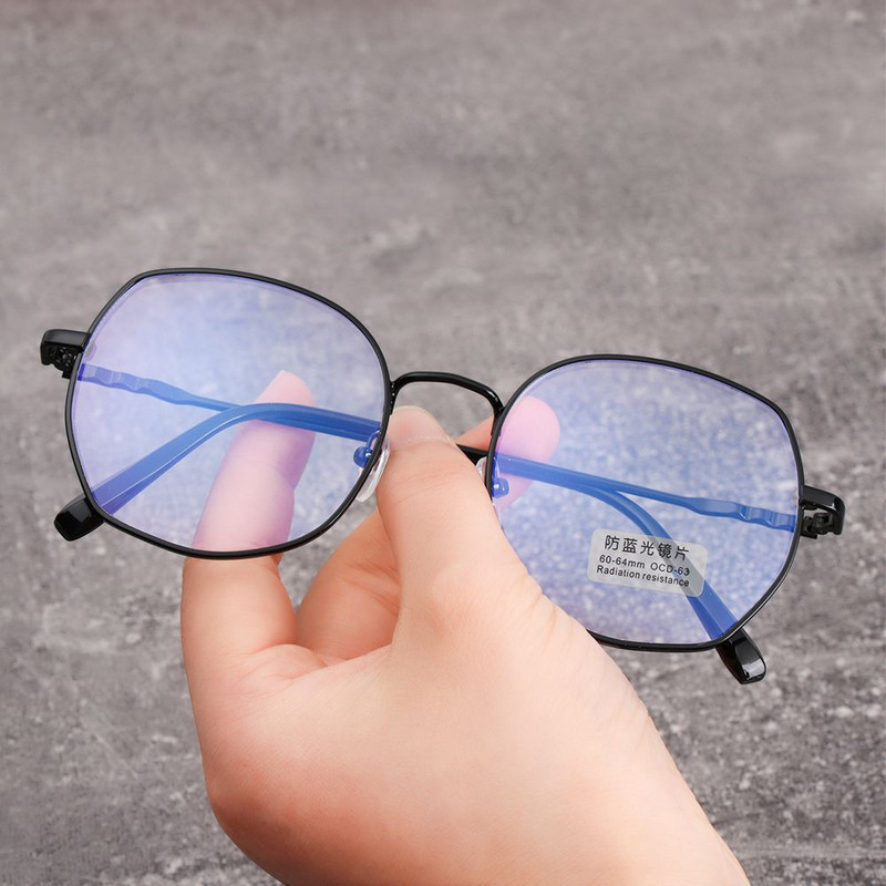 Ανδρικά γυναικεία ανθεκτικά φορητά γυαλιά γραφείου μεγάλου μεγέθους γυαλιά αντι-μπλε φωτός Γυαλιά υπερελαφρύ σκελετό Γυαλιά υπολογιστή