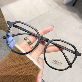 2023 New Fashion Large Frame Διάφανο Anti Blue Light Τετράγωνο Γυαλιά ηλίου Προστασία γυαλιά Uv400 Επίπεδα γυαλιά καθρέφτη