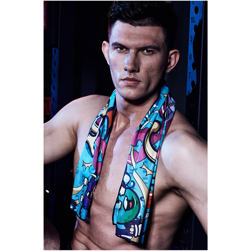 Aušinamasis riešo rankšluostis Sportas Greitai džiūstantis prakaitą sugeriantis prausiklis Lauko važiavimas dviračiu fitnesas bėgimas greitai džiūstantis rankšluosčių siurbimas