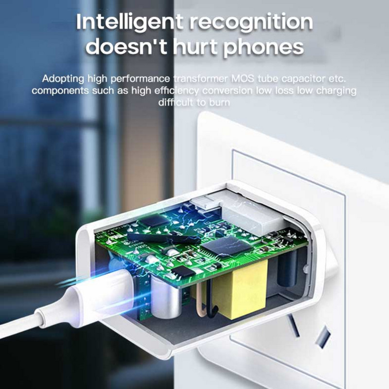 Hordozható USB C töltő C típusú telefon töltő Laptop gyorstöltő Huawei Samsung Pd tápadapter 20w gyorstöltő adapter