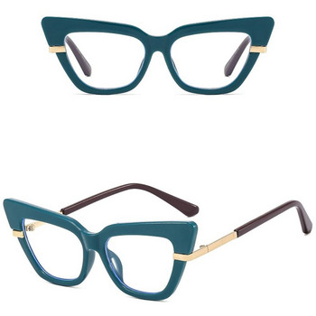 ins Trendy Eyewear Cat Eye Laides Декоративни очила Рамки за очила Anti Blue Ligth Glasses Рамки за очила