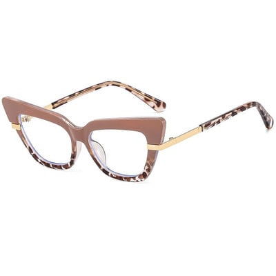 ins Trendy Eyewear Cat Eye Laides Декоративни очила Рамки за очила Anti Blue Ligth Glasses Рамки за очила