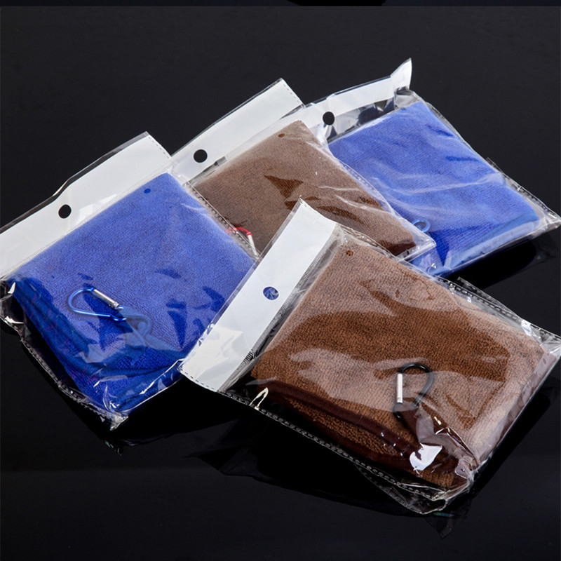 2 τμχ Πετσέτες ψαρέματος με απορροφητική αθλητική πετσέτα καραμπίνερ Πανί ψαρέματος εξωτερικού χώρου για πεζοπορία αναρρίχησης (Τυχαίο χρώμα)