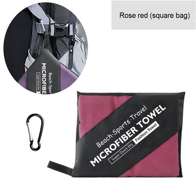 1 tk mikrofiibrist rannarätikud kiiresti kuivavad spordirätikud reisispordi jaoks üliimav pehme kerge kaasaskantav ujumisjõusaali rätik