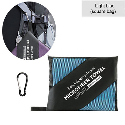 1 tk mikrofiibrist rannarätikud kiiresti kuivavad spordirätikud reisispordi jaoks üliimav pehme kerge kaasaskantav ujumisjõusaali rätik