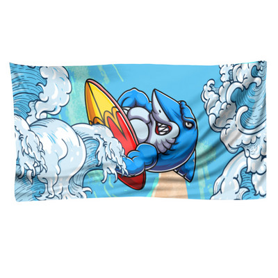 Tiskani ručnik za plažu Vodoupijajuća deka od mikrovlakana bez pijeska Mekani ručnici za kupanje za piknik na plaži uz bazen