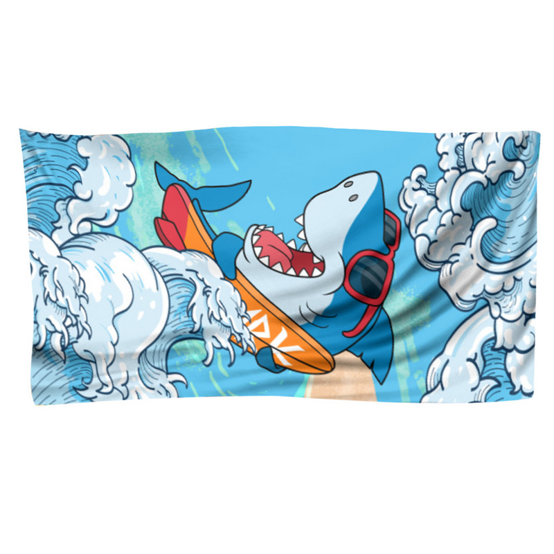 Tiskani ručnik za plažu Vodoupijajuća deka od mikrovlakana bez pijeska Mekani ručnici za kupanje za piknik na plaži uz bazen