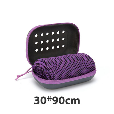 Kiiresti kuivav ja jahutav rätik Rannatarvikud Pehme ja hingav silikoonist varrukas, kompressioon jahutav higi neelav rätik