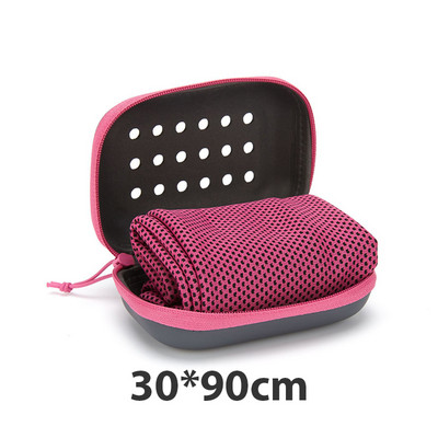 Kiiresti kuivav ja jahutav rätik Rannatarvikud Pehme ja hingav silikoonist varrukas, kompressioon jahutav higi neelav rätik