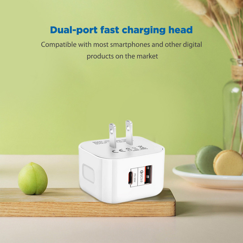 38W USB зарядно бързо зареждане QC 3.0 зареждане за iPhone 13 Pro адаптер за пътуване