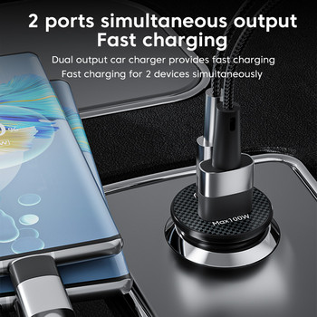 Olaf PD USB зарядно за кола Fast Charging Quick Charge 3.0 USB Type C Адаптер за зарядно устройство за телефон за iPhone 14 13 Pro Max Xiaomi Samsung