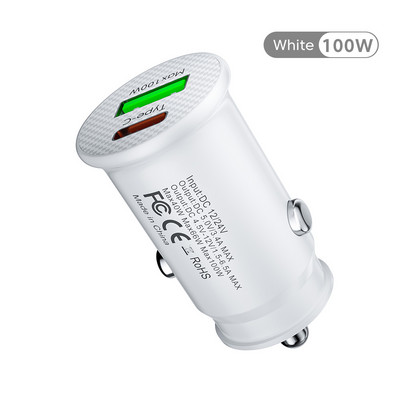 Olaf PD USB Car Charger Fast Charging Quick Charge 3.0 USB Type C Προσαρμογέας φορτιστή τηλεφώνου για iPhone 14 13 Pro Max Xiaomi Samsung