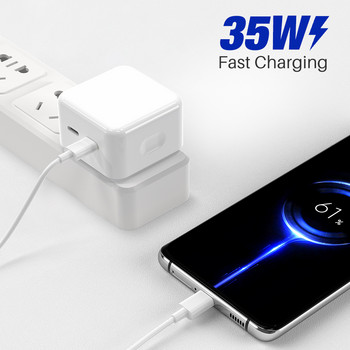 35W PD Charger Quick Charge 4.0 3.0 USB C Type C Προσαρμογέας τοίχου QC Origin Fast Charging Phone for iPhone 14 13 Pro Samsung Xiaomi