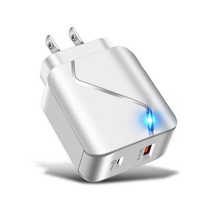 40W PD Charger Quick Charge 4.0 3.0 Type C PD USB C Charger For iPhone 14 13 12 Pro Max Xiaomi Huawei USB Mobile Phones Adapter