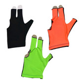 Snooker Open Pool Cue Glove Fitness Professional 3 Fingers Piljardikinnas