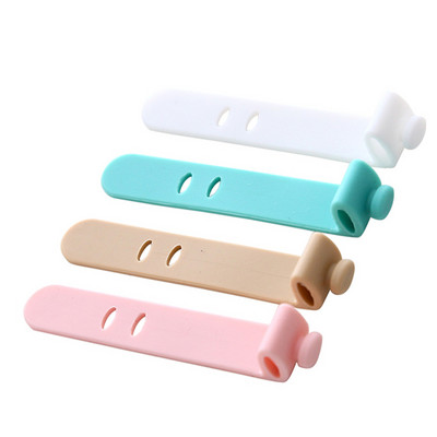 Universalus mobiliojo telefono kabelio vyniotuvas ausinių spaustuko įkroviklio laido laikiklis, skirtas iPhone Samsung Xiaomi mobiliojo telefono sagties dirželiai