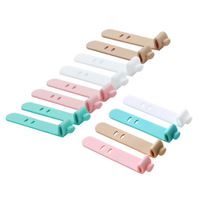 Universalus mobiliojo telefono kabelio vyniotuvas ausinių spaustuko įkroviklio laido laikiklis, skirtas iPhone Samsung Xiaomi mobiliojo telefono sagties dirželiai