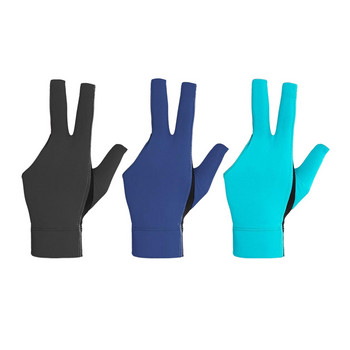 Неплъзгащи се билярдни ръкавици с 3 пръста, висока еластичност за ръкавици за играчи