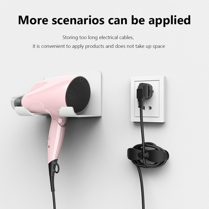 5 τεμ. συρμάτινη βάση οργάνωσης καλωδίου για συσκευές Βύσμα κουζίνας γραφείου οικιακού καλωδίου Διαχείριση δεδομένων Κλιπ γραμμής αποθήκευσης καλωδίου κινητού τηλεφώνου