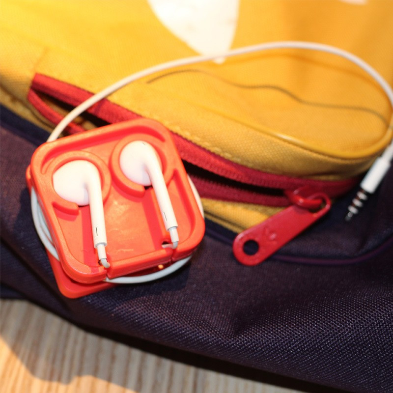 Namotač kabela za slušalice Silikonski uredan držač kabela za slušalice Organizator za slušalice za slušalice Upravljanje omotom kabela za telefonski kabel