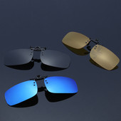1 gab. Jauns Unisex polarizēts klips uz saulesbrilles UV 400 aizsardzība braukšanai makšķerēšana riteņbraukšana nakts redzamības brilles tuvredzības brilles